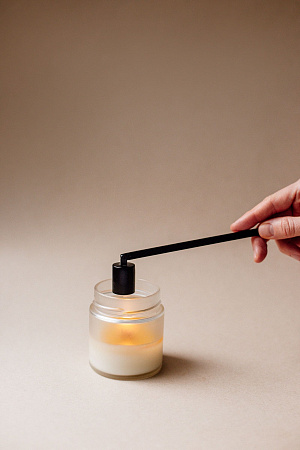 Гаситель пламени для свечей (черный)