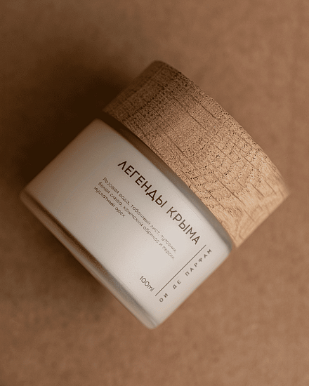 Свеча с хлопковым фитилем &amp;quot;Легенды Крыма&amp;quot; 100 мл