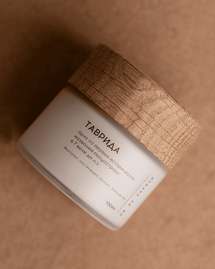 Свеча с хлопковым фитилем  &amp;quot;Таврида&amp;quot; 100 мл